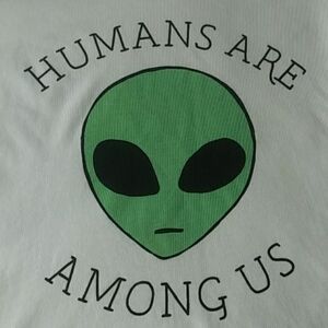 👽 New Joe Boxer 👽 Alien Face Top Sz M